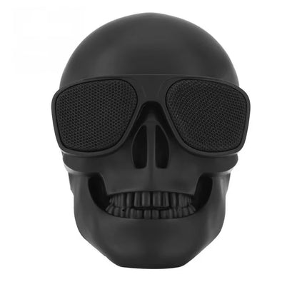 Portable Mini-Skull Speakers Little Skull Wireless Bluetooth Cartoon Bones Ghost Head Small Compatible 5W Hd Stereo Woofer Music