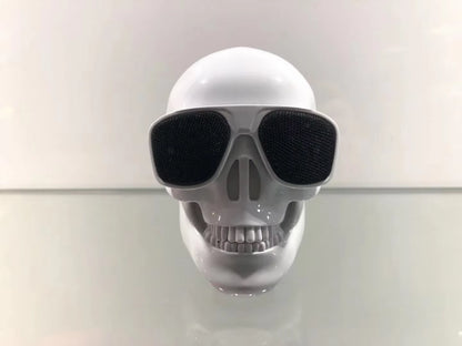 Portable Mini-Skull Speakers Little Skull Wireless Bluetooth Cartoon Bones Ghost Head Small Compatible 5W Hd Stereo Woofer Music